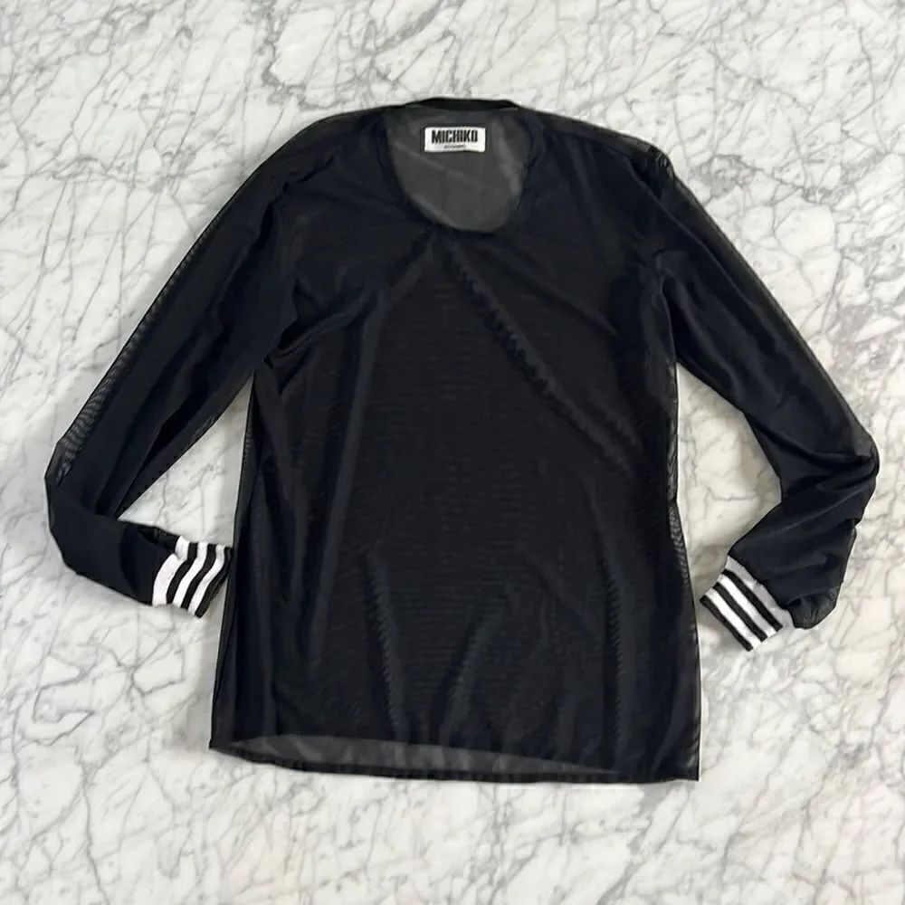 Michiko Koshino London Sheer Long Sleeve